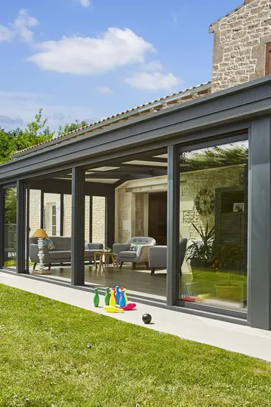 VERANDA EN ALUMINIUM